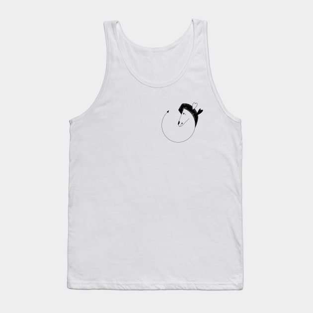 horse Tank Top by miguelest@protonmail.com
